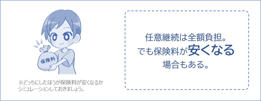 任意継続にしたほうが安くなる時がある